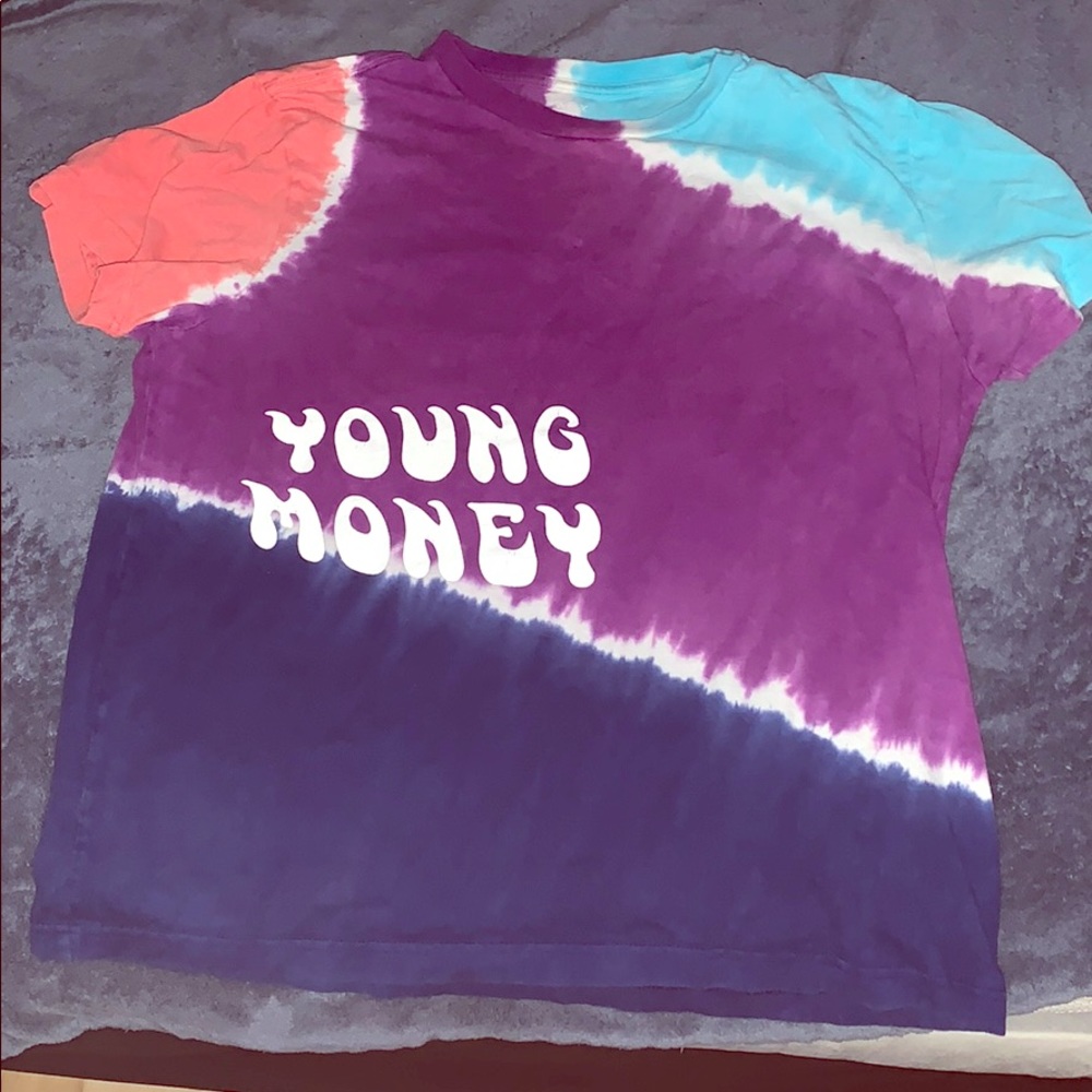 American Eagle x Young money Tie Dye Tee